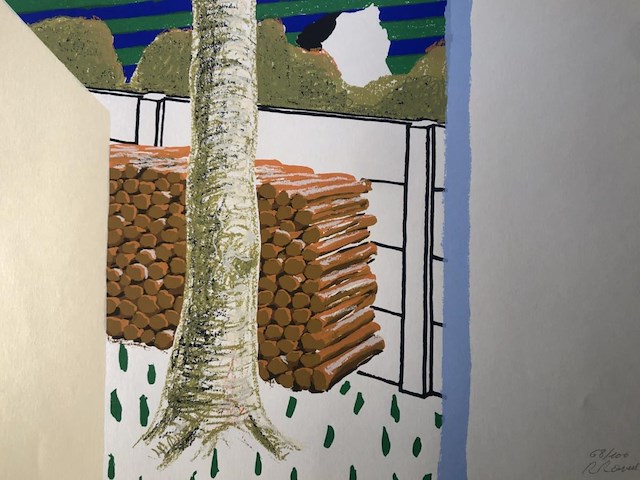 Roger raveel - litho - afbeelding 2 van  3