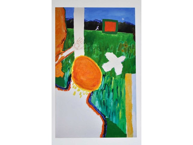 Roger raveel - magisch gebaar in de lente - offset - afbeelding 2 van  3