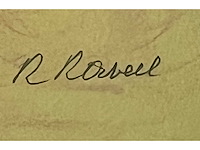 Roger raveel - man op stoel - kleurenlithografie - afbeelding 8 van  10