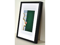 Roger raveel - man voor deur met grendel - offset - afbeelding 3 van  3