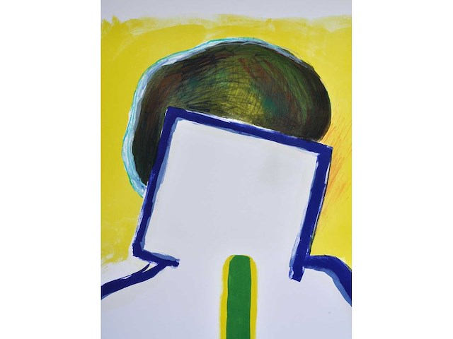 Roger raveel - meditatie - litho - afbeelding 5 van  8