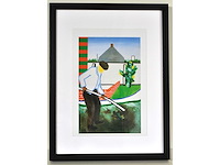 Roger raveel - mijn tuinman, maar laat dit een hulde zijn aan de vlaamse expressionisten - offset