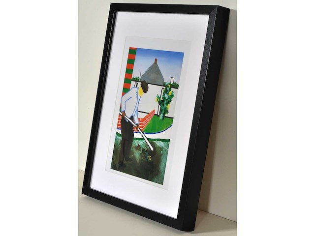 Roger raveel - mijn tuinman, maar laat dit een hulde zijn aan de vlaamse expressionisten - offset - afbeelding 3 van  3