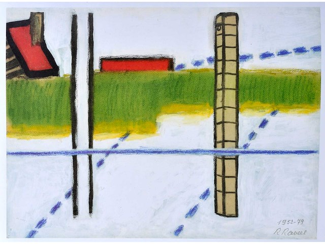 Roger raveel - offset - afbeelding 1 van  4