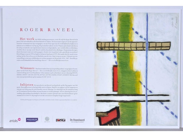 Roger raveel - offset - afbeelding 4 van  4