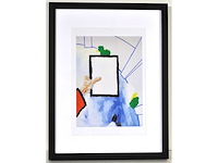 Roger raveel - op stap met een tekenblad - offset - afbeelding 1 van  3