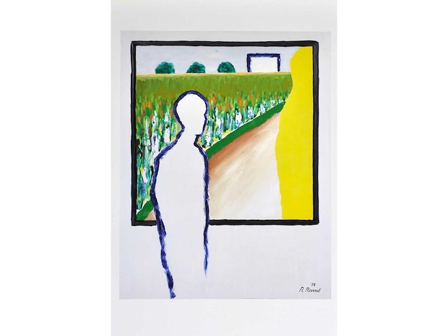 Roger raveel - op zoek naar de oorsprong - offset - afbeelding 2 van  3