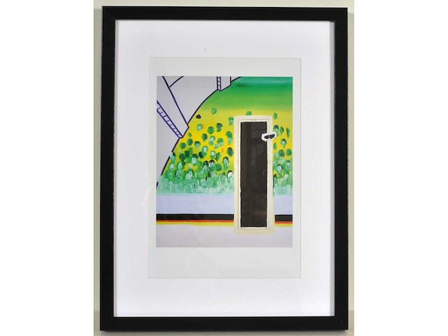 Roger raveel - portret van mijn tuin - offset - afbeelding 1 van  3