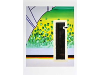 Roger raveel - portret van mijn tuin - offset - afbeelding 2 van  3