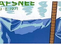 Roger raveel - raveel op de leie - zeefdruk - afbeelding 7 van  8