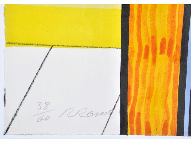 Roger raveel - tafel met koffiekan - litho - afbeelding 4 van  10