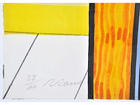 Roger raveel - tafel met koffiekan - litho - afbeelding 4 van  10