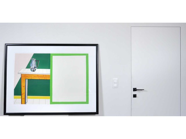 Roger raveel - tafel met koffiekan - litho - afbeelding 10 van  10