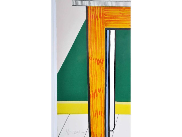 Roger raveel - tafel met koffiekan - litho - afbeelding 3 van  3