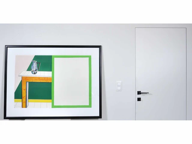 Roger raveel - tafel met koffiekan - litho - afbeelding 10 van  10
