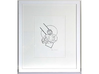 Roger raveel - tegenover het vlak - ets - afbeelding 2 van  7