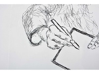 Roger raveel - tegenover het vlak - ets - afbeelding 5 van  7