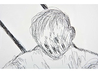 Roger raveel - tegenover het vlak - ets - afbeelding 6 van  7