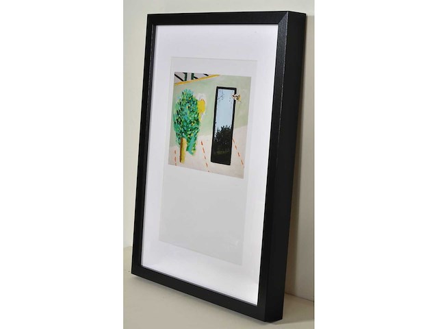 Roger raveel - tuin met spiegel - offset - afbeelding 3 van  3