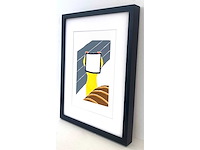 Roger raveel - witte magie - houtsnede - afbeelding 2 van  5