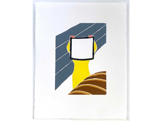 Roger raveel - witte magie - houtsnede - afbeelding 4 van  5