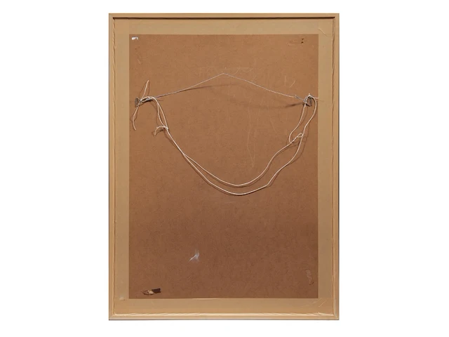Roger raveel (1921-2013), 'een mens', 1987, etching, n° 4/30 32.5 x 27.5 cm. (12.80 x 10.83 in.), frame: 82.5 x 62.5 cm. (32.47 x 24.60 in.) - afbeelding 3 van  6