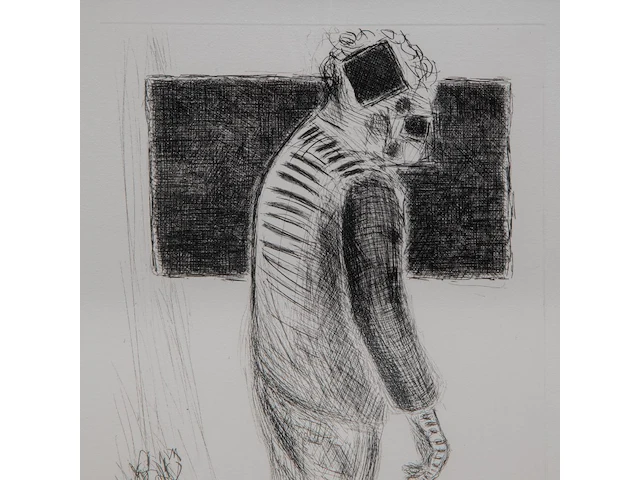 Roger raveel (1921-2013), 'een mens', 1987, etching, n° 4/30 32.5 x 27.5 cm. (12.80 x 10.83 in.), frame: 82.5 x 62.5 cm. (32.47 x 24.60 in.) - afbeelding 6 van  6
