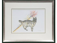 Roger raveel (1921-2013), 'felix vulgaris', silkscreen, artist proof, n° iv/x - afbeelding 2 van  6