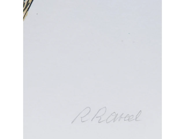 Roger raveel (1921-2013), 'felix vulgaris', silkscreen, artist proof, n° iv/x - afbeelding 4 van  6