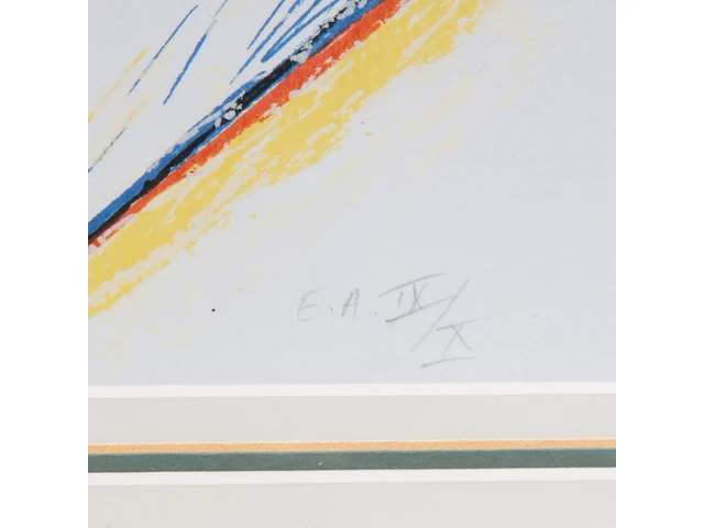 Roger raveel (1921-2013), 'felix vulgaris', silkscreen, artist proof, n° iv/x - afbeelding 5 van  6