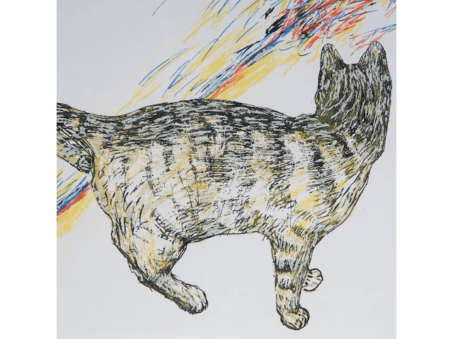 Roger raveel (1921-2013), 'felix vulgaris', silkscreen, artist proof, n° iv/x - afbeelding 6 van  6