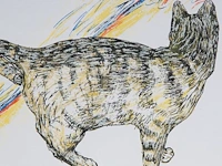 Roger raveel (1921-2013), 'felix vulgaris', silkscreen, artist proof, n° iv/x - afbeelding 6 van  6