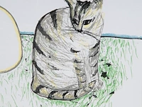 Roger raveel (1921-2013), 'felix vulgaris', silkscreen, artist proof, n° ix/x 28 x 40 cm. (11.01 x 15 3/4 in.), frame: 53 x 65 cm. (20.87 x 25.58 in.) - afbeelding 5 van  5