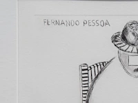 Roger raveel (1921-2013), 'fernando pessoa', 1982, etching, n° 3/30 35 x 26 cm. (13.77 x 10.24 in.), frame: 82 x 62.5 cm. (32.28 x 24.60 in.) - afbeelding 6 van  6