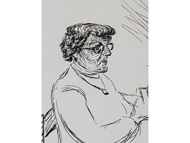 Roger raveel (machelen 1921-2013) met de hand ingekleurd topwerk - afbeelding 9 van  9