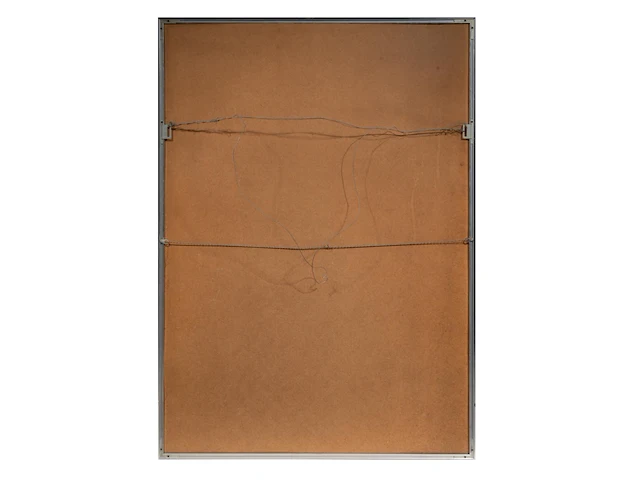 Roger somville (1923-2014), self-portrait, mixed media on paper 106 x 70 cm. (41.72 x 27.55 in.), frame: 126 x 90 cm. (49.60 x 35.42 in.) - afbeelding 3 van  5