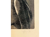 Roger van akelijen - ets - afbeelding 4 van  9