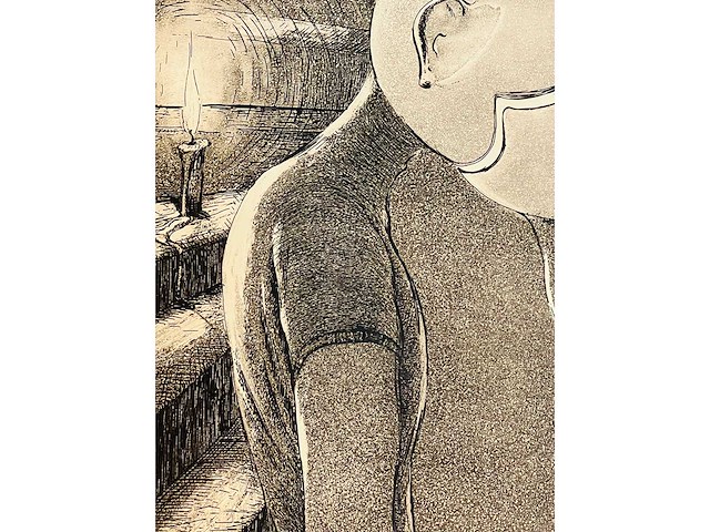 Roger van akelijen - ets - afbeelding 5 van  9