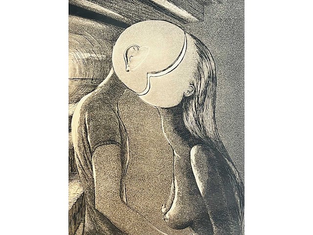 Roger van akelijen - ets - afbeelding 9 van  9