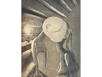 Roger van akelijen - ets - afbeelding 1 van  9