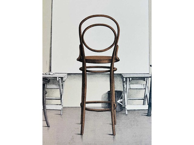 Roger wittevrongel - het atelier - kleurenzeefdruk - afbeelding 1 van  10