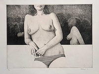 Roger wittevrongel - torso - ets - afbeelding 9 van  10