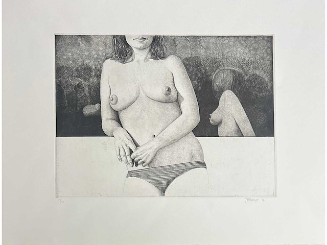 Roger wittevrongel - torso - ets - afbeelding 10 van  10