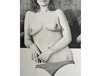 Roger wittevrongel - torso - ets - afbeelding 1 van  10