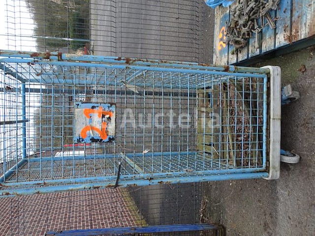 Rol 4 wielen met openende deur aan de voorkant - afbeelding 2 van  4