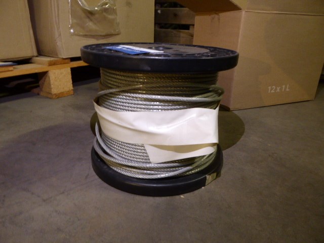 Rol stalen kabel - afbeelding 1 van  1