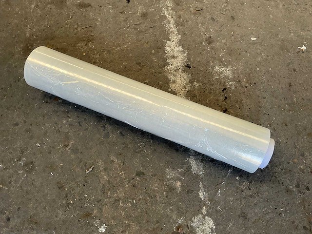 Rol wikkelfolie transparant 20 micron (30x) - afbeelding 1 van  4