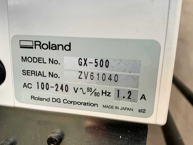 Roland camm-1 pro gx-500 snijplotter - afbeelding 6 van  6