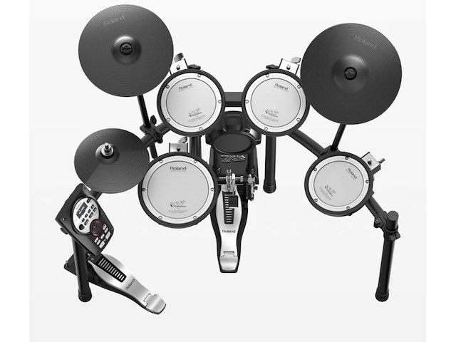 Roland td11 - electronische drumkit - inclusief versterker alto ts 112a en stoel - afbeelding 5 van  5