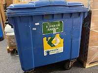 Rolcontainer - blauw - afbeelding 1 van  2